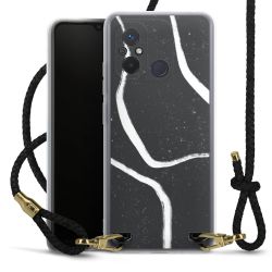 Carry Case Transparent Leather black/gold