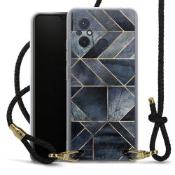 Carry Case Transparent Leather black/gold