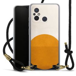 Carry Case Transparent Leather black/gold