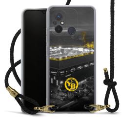 Carry Case Transparent Leather black/gold