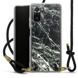 Carry Case Transparent Leather black/gold