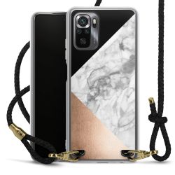 Carry Case Transparent Leather black/gold