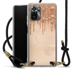 Carry Case Transparent Leather black/gold