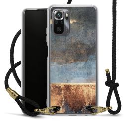 Carry Case Transparent Leather black/gold