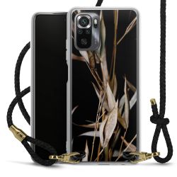 Carry Case Transparent Leather black/gold