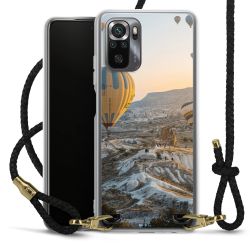 Carry Case Transparent Leather black/gold