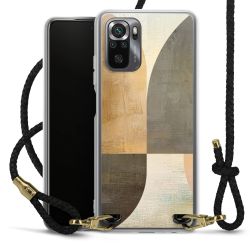 Carry Case Transparent Leather black/gold