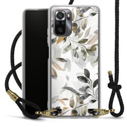 Carry Case Transparent Leather black/gold