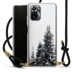 Carry Case Transparent Leather black/gold