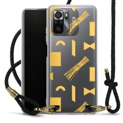 Carry Case Transparent Leather black/gold