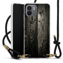 Carry Case Transparent Leather black/gold