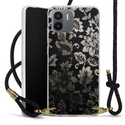 Carry Case Transparent Leather black/gold