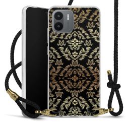 Carry Case Transparent Leather black/gold