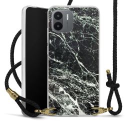 Carry Case Transparent Leather black/gold