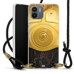 Carry Case Transparent Leather black/gold