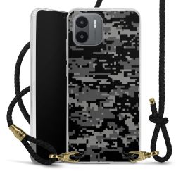 Carry Case Transparent Leather black/gold