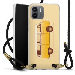 Carry Case Transparent Leather black/gold