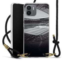 Carry Case Transparent Leather black/gold