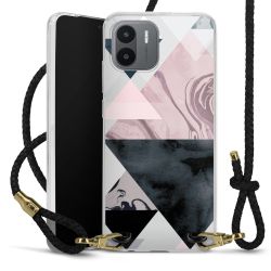 Carry Case Transparent Leather black/gold