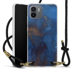 Carry Case Transparent Leather black/gold