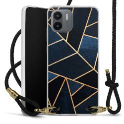 Carry Case Transparent Leather black/gold