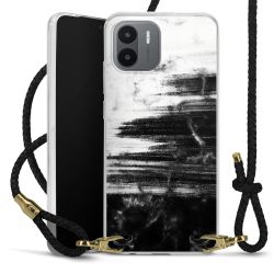 Carry Case Transparent Leather black/gold