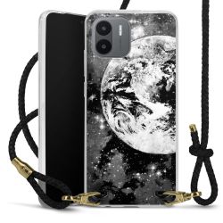 Carry Case Transparent Leather black/gold