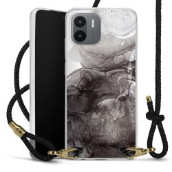 Carry Case Transparent Leather black/gold