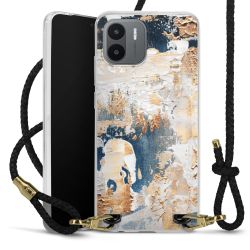 Carry Case Transparent Leather black/gold