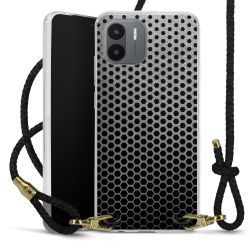 Carry Case Transparent Leather black/gold