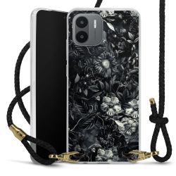 Carry Case Transparent Leather black/gold