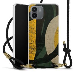 Carry Case Transparent Leather black/gold