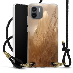 Carry Case Transparent Leather black/gold