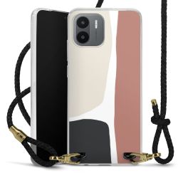 Carry Case Transparent Leather black/gold