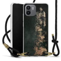 Carry Case Transparent Leather black/gold