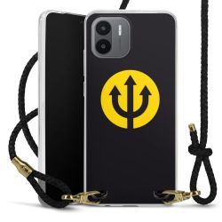 Carry Case Transparent Leather black/gold