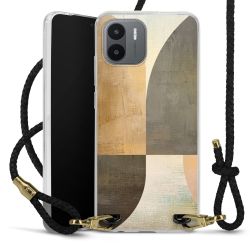 Carry Case Transparent Leather black/gold