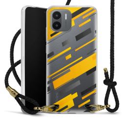 Carry Case Transparent Leather black/gold