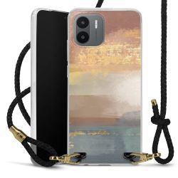 Carry Case Transparent Leather black/gold