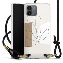 Carry Case Transparent Leather black/gold