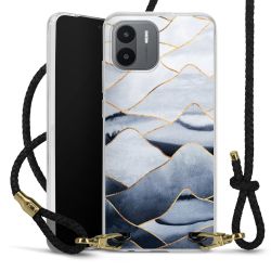 Carry Case Transparent Leather black/gold