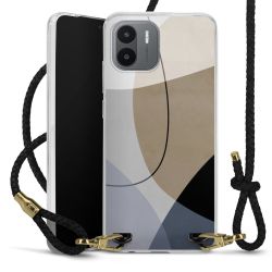 Carry Case Transparent Leather black/gold