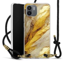 Carry Case Transparent Leather black/gold