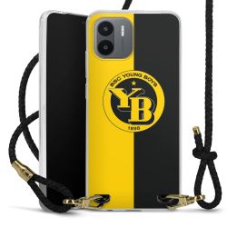 Carry Case Transparent Leather black/gold