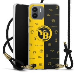 Carry Case Transparent Leather black/gold