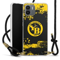 Carry Case Transparent Leather black/gold