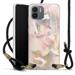 Carry Case Transparent Leather black/gold