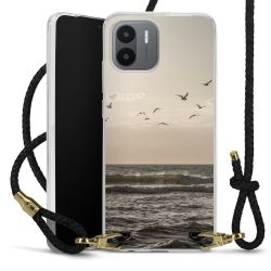 Carry Case Transparent Leather black/gold