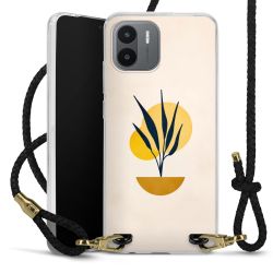 Carry Case Transparent Leather black/gold