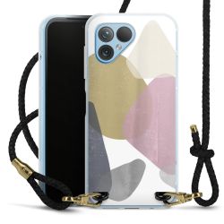 Carry Case Transparent Leather black/gold